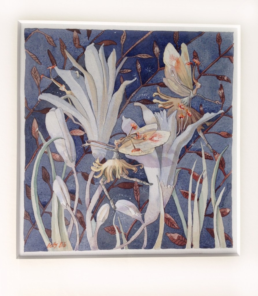 TWILIGHT FAIRIES 7.5x8 inches - mount13.5x14 inches £140 plus postage